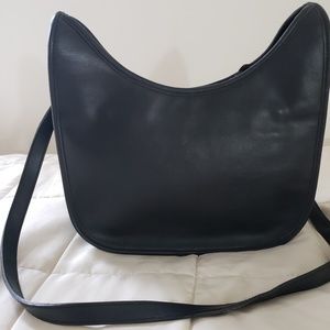 Coach Soho black leather handbag